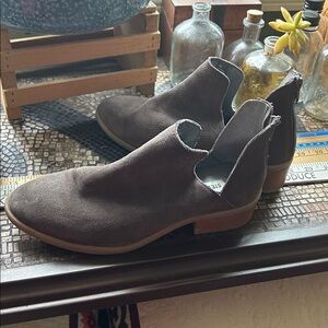 Steve Madden Lancaster Brown Ankle Boots size 8 excellent condition